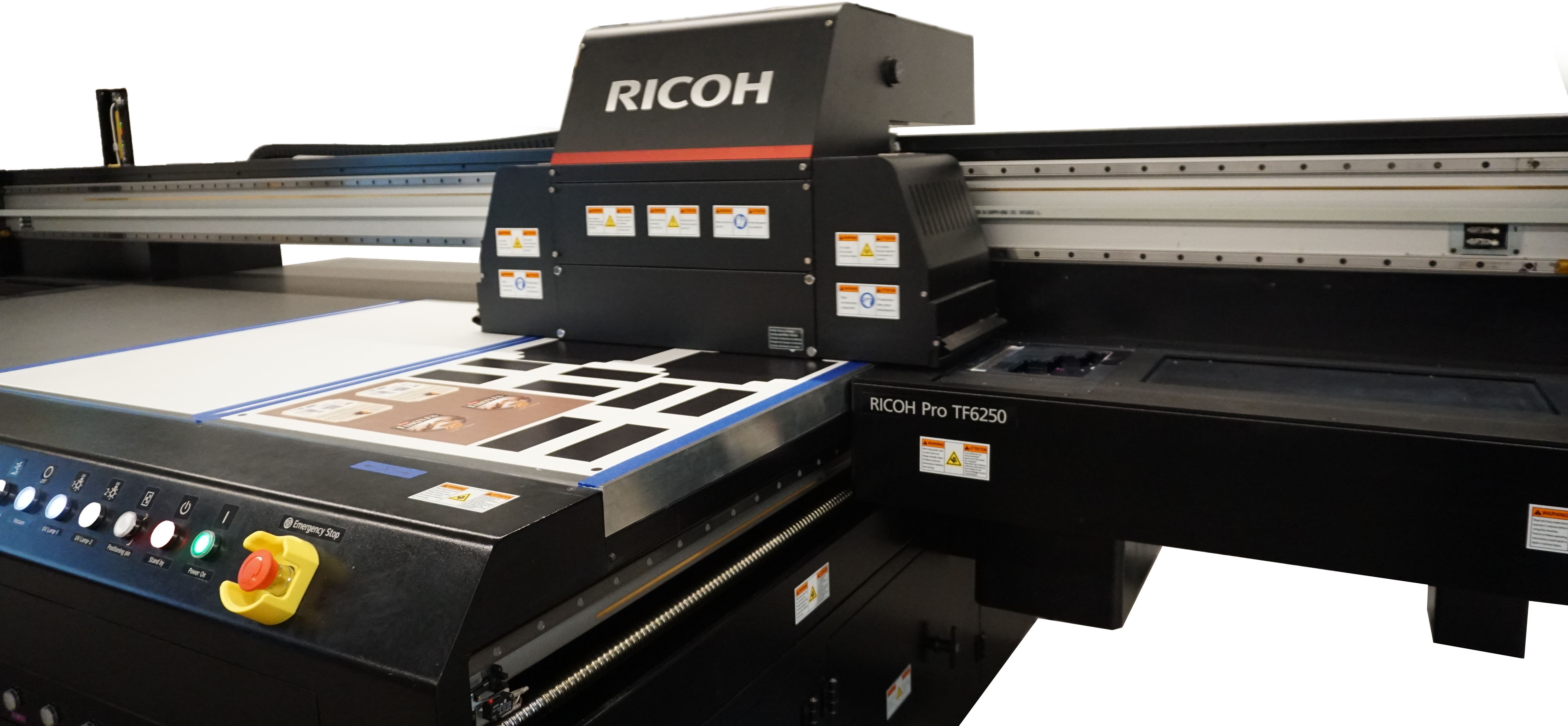 Ricoh Flatbed UV Printer